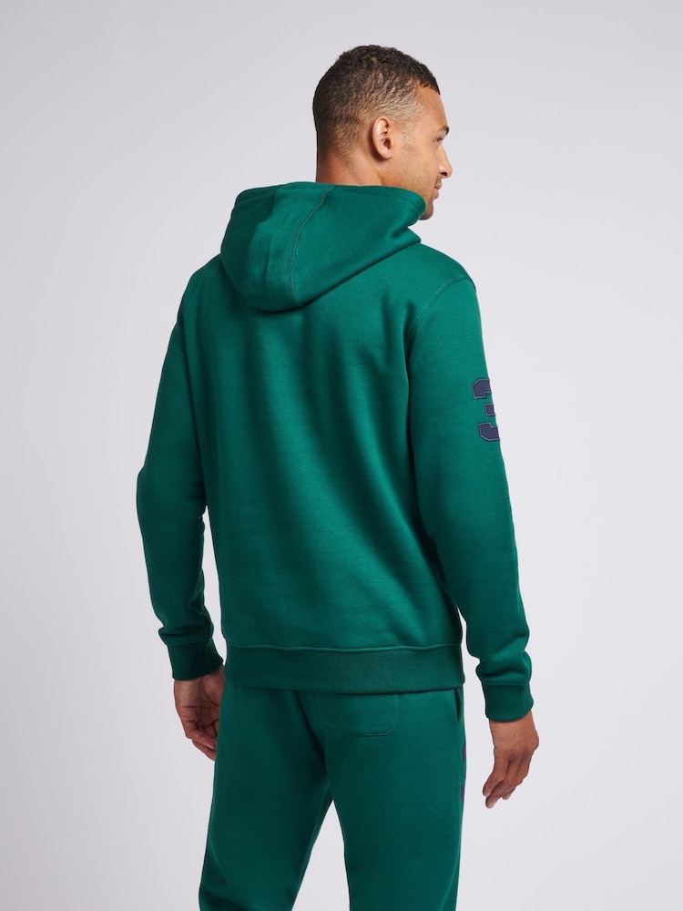 U.S. Polo Assn. Mens Classic Fit Natural Player 3 Hoodie - Image 2 of 8