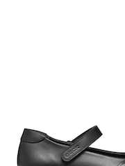 Geox J Iberide Black School Ballerinas - Image 2 of 4