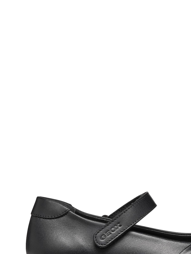 Geox J Iberide Black School Ballerinas - Image 2 of 4