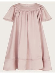Monsoon Pink Baby Satin Swing Dress - Image 1 of 3