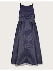 Monsoon Blue Anastasia Sparkle Mesh Maxi Dress - Image 2 of 3
