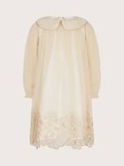 Monsoon Gold Vanessa Floral Collar Swing Dress - Image 6 of 8