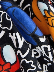 Black Ground Among Us All Over Print T-Shirt (7-16yrs) - Image 3 of 4