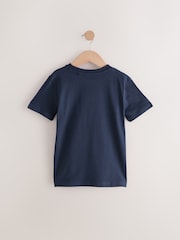 Navy Blue NASA License Short Sleeve T-Shirt (3-16yrs) - Image 2 of 4