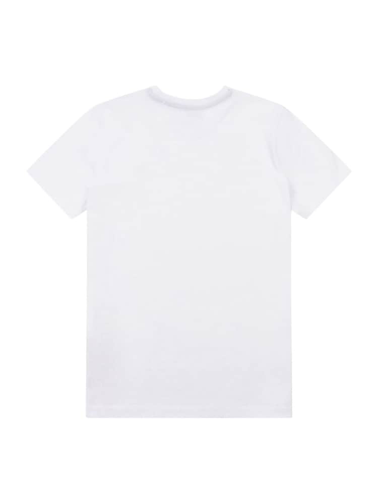Lee Lily White Boys Badge 100% Cotton T-Shirt - Image 6 of 6