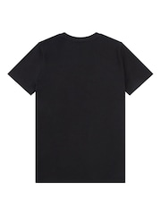Lee Black Boys Badge 100% Cotton T-Shirt - Image 2 of 3