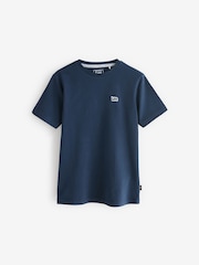 Lee Blue Boys Badge 100% Cotton T-Shirt - Image 5 of 6