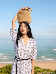 Barbour® Lily Raffia Woven Soft Tote Bag - Image 1 of 12