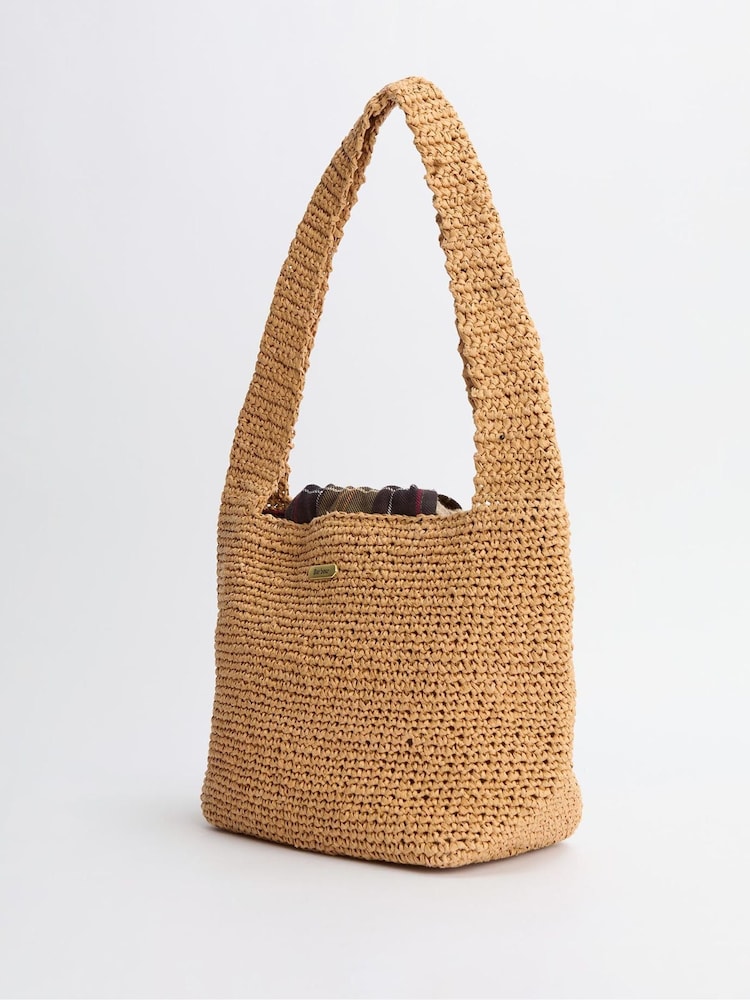 Barbour® Lily Raffia Woven Soft Tote Bag - Image 10 of 12