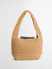 Barbour® Lily Raffia Woven Soft Tote Bag - Image 8 of 12