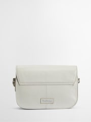 Barbour® White Isla Leather Cross-Body 100% Cotton Bag - Image 2 of 5