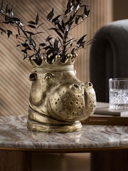 Hippo Head Vase - Imagem 1 de 5