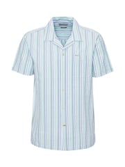 Barbour® Green 100% Cotton Beechcroft Striped Regular Fit Shirt - Image 8 of 9
