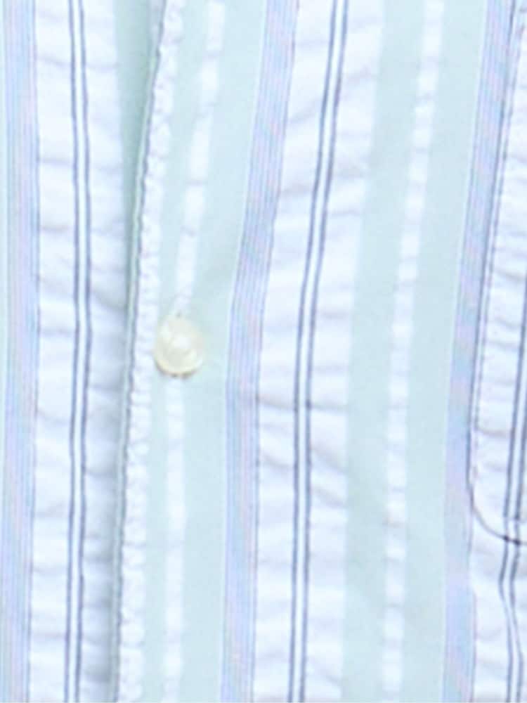 Barbour® Green 100% Cotton Beechcroft Striped Regular Fit Shirt - Image 9 of 9
