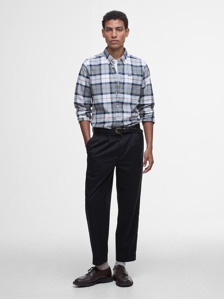 Barbour® Brown Lewis Tailored Shirt - Image 5 of 8