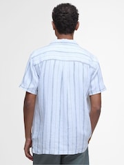 Barbour® White Garnock Stripe Regular Fit Shirt - Image 2 of 5