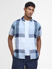 Barbour® Blue Douglas Tailored Shirt - Image 1 of 5