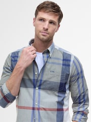 Barbour® Brown 100% Cotton Harris Tailored Shirt - Image 1 of 5