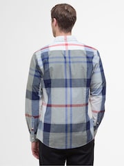 Barbour® Brown 100% Cotton Harris Tailored Shirt - Image 3 of 5