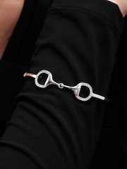Jon Richard Gold Tone Snaffle Bangle - Image 1 of 4