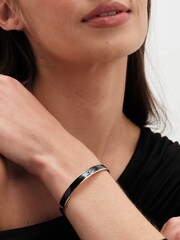 Jon Richard Gold Tone Enamel Bangle - Image 2 of 4