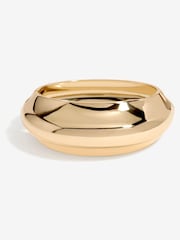 Jon Richard Gold Tone Dome Bangle - Image 3 of 3