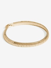 Jon Richard Gold Tone Omega Chain Bracelet - Image 1 of 3