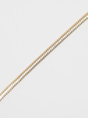 Jon Richard Gold Tone Omega Chain Bracelet - Image 3 of 3