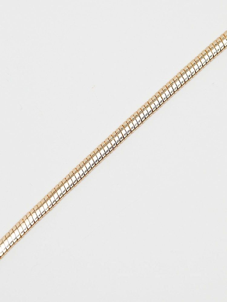 Jon Richard Gold Tone Omega Chain Bracelet - Image 3 of 3