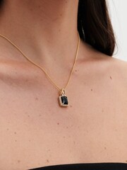 Jon Richard Gold Tone Jet Perfume Bottle Pendant - Image 3 of 4