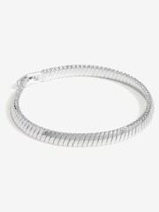 Jon Richard Silver Tone Omega Chain Bracelet - Image 1 of 3