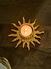 Ceramic Sun Tea Light Holder - Image 3 of 4