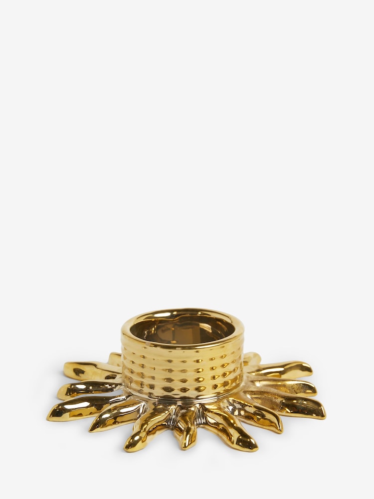 Ceramic Sun Tea Light Holder - Image 4 of 4