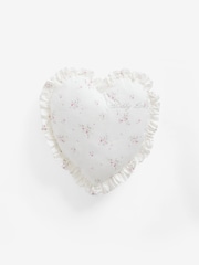Shabby Chic by Rachel Ashwell® Ruffle Heart Shabby Love Cushion - Image 2 of 4