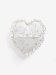 Shabby Chic by Rachel Ashwell® Ruffle Heart Shabby Love Cushion - Image 3 of 4