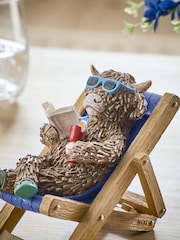 Enfeite de banho de sol Hamish The Highland Cow - Imagem 3 de 6