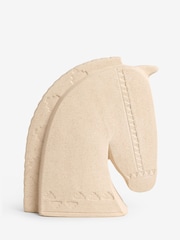 Natural Ceramic Horse Head Ornament - Image 4 of 5