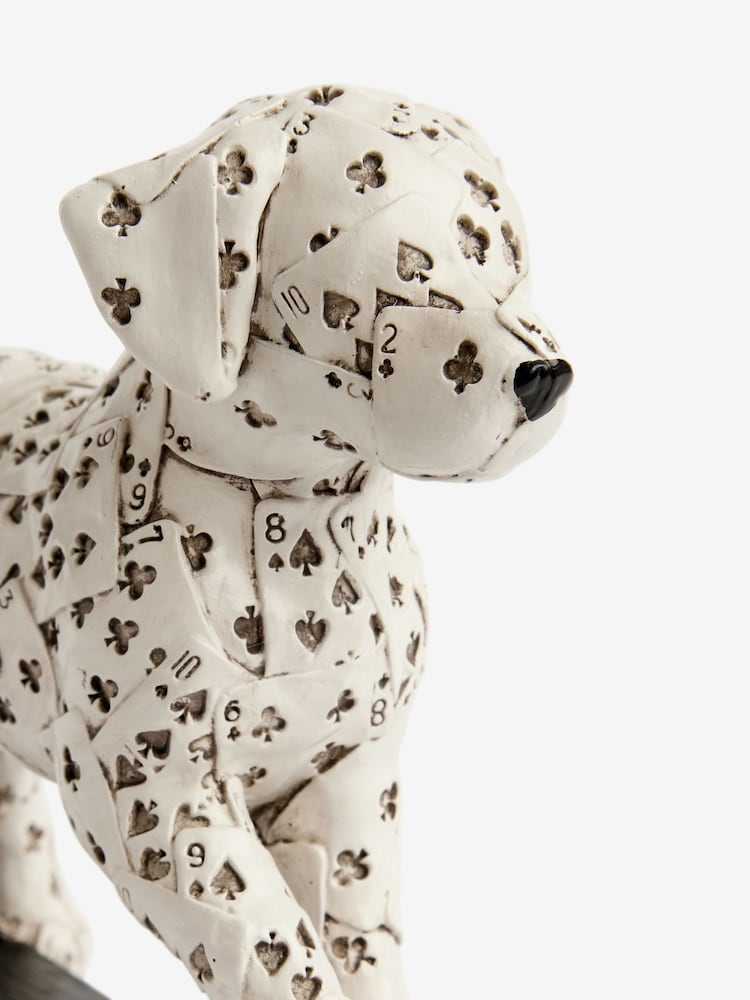 Black/White Ace the Dalmatian Skateboarding Ornament - Image 5 of 5