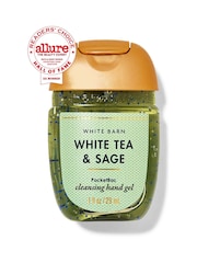 Bath & Body Works White Tea & Sage PocketBac Cleansing Hand Gel 1 fl oz / 29 mL - Image 1 of 1