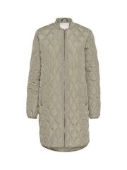 Kaffe Casual Fit Shalli Zipper Quilted Coat - Image 4 of 5