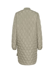 Kaffe Casual Fit Shalli Zipper Quilted Coat - Image 5 of 5