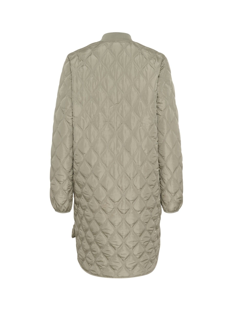 Kaffe Casual Fit Shalli Zipper Quilted Coat - Image 5 of 5