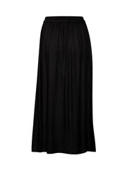 Kaffe Sandrina Elastic Waist Maxi Black Skirt - Image 6 of 6