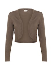 Kaffe Slim Fit Kaastrid Bolero Long Sleeves Cardigan - Image 5 of 6