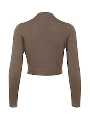 Kaffe Slim Fit Kaastrid Bolero Long Sleeves Cardigan - Image 6 of 6
