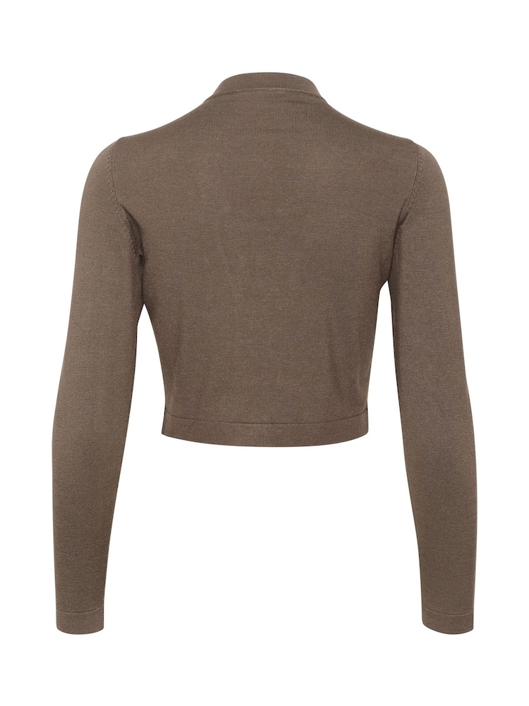 Kaffe Slim Fit Kaastrid Bolero Long Sleeves Cardigan - Image 6 of 6 Kaffe Slim Fit Kaastrid Bolero Long Sleeves Cardigan - Image 6 of 6