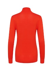 Kaffe Astrid Long Sleeve Regular Fit Roll Neck Jumper - Image 5 of 5
