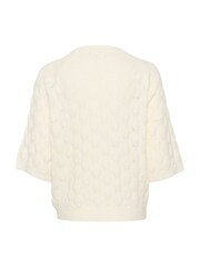 Kaffe KAmalene Half Sleeve Round Neck Pullover Jumper - Image 5 of 5