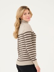 Kaffe Slim Fit KAlizza Roll Neck Pullover Jumper - Image 2 of 5