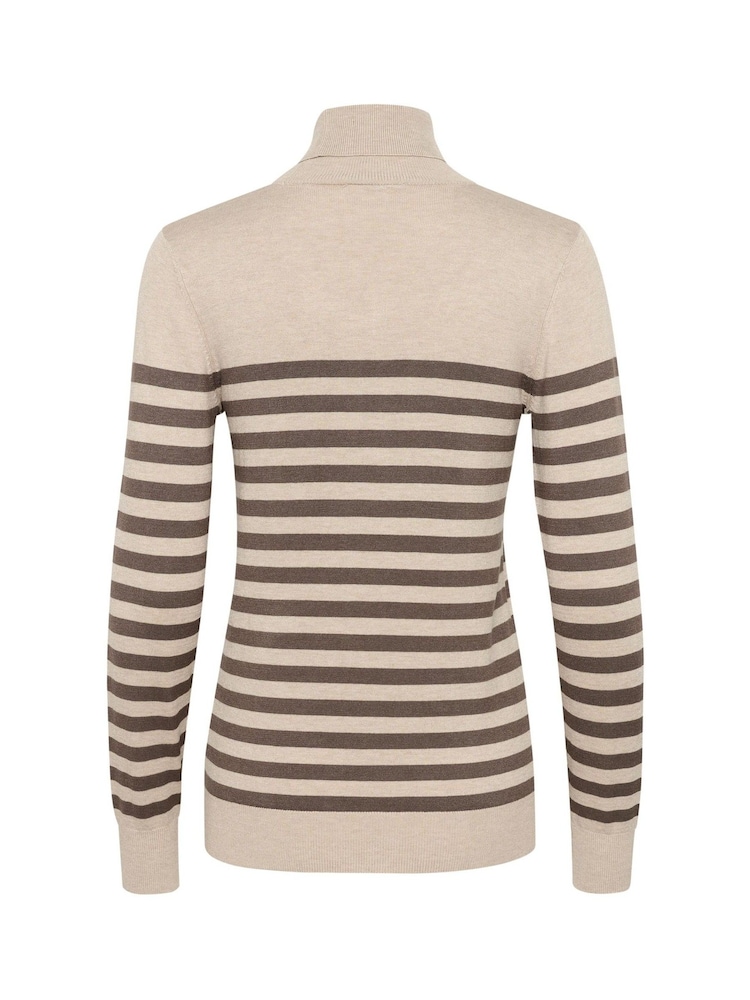 Kaffe Slim Fit KAlizza Roll Neck Pullover Jumper - Image 5 of 5